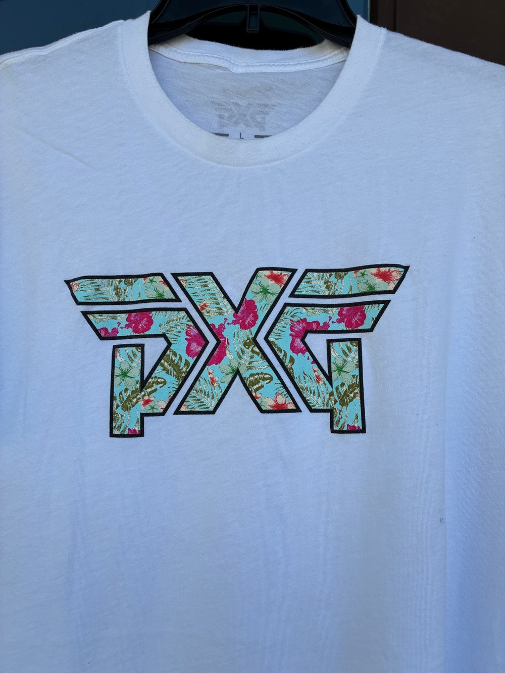 PXG White Graphic Tee M